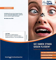 Flyer Elektro Link: Fliegenschutz